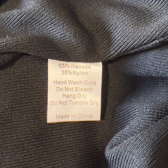 NWT Mod Ref Black Women’s Slacks High Waist Wide Leg 24 - Picture 6 of 6